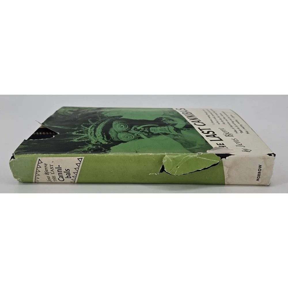 The Last Cannibals by Jens Bjerre Danish Explorer 1957 New Guinea Australia HCDJ